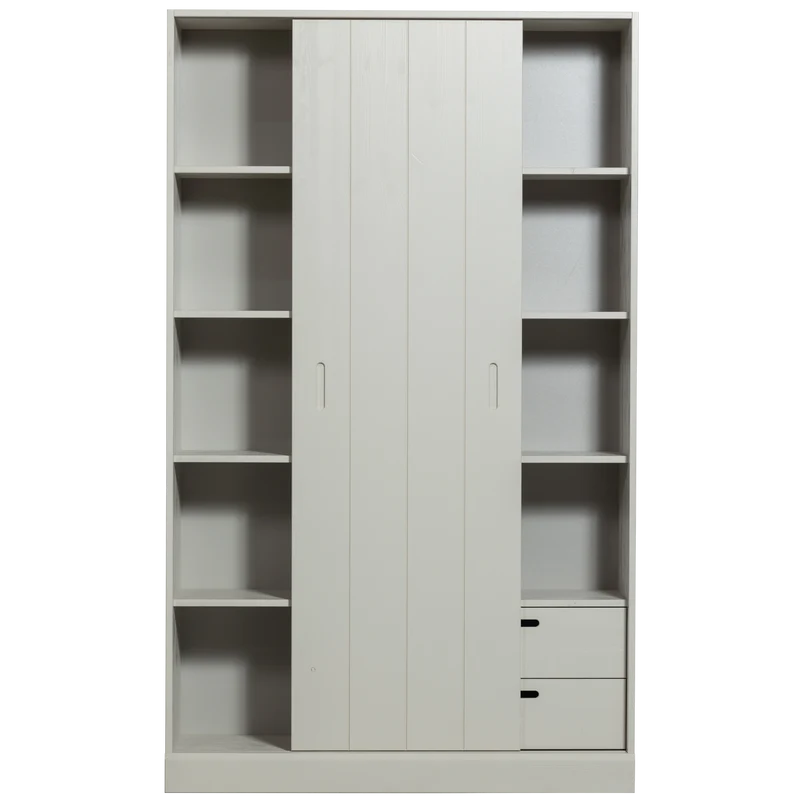 Mila Schiebetürenschrank Kieferstaub