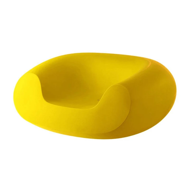 Garten-Sessel gelb, Outdoor Sessel gelb, Gartenmöbel Sessel Outdoor gelb