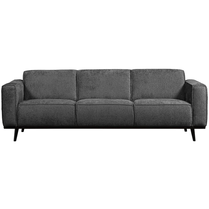 Statement 3-sitzer 230 cm structure velvet mountain