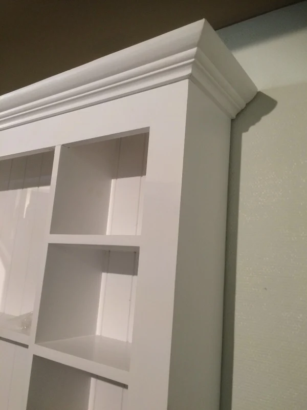 Spiegelschrank weiß Landhausstil, Spiegel weiß Landhaus, Breite 98 cm