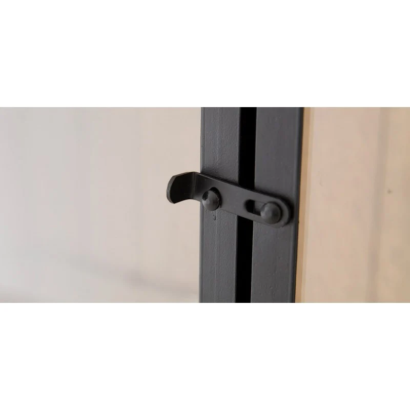 Vitrine Eiche massiv Landhaus, Geschirrschrank Eiche Landhausstil, Schrank Landhaus, Breite 192 cm