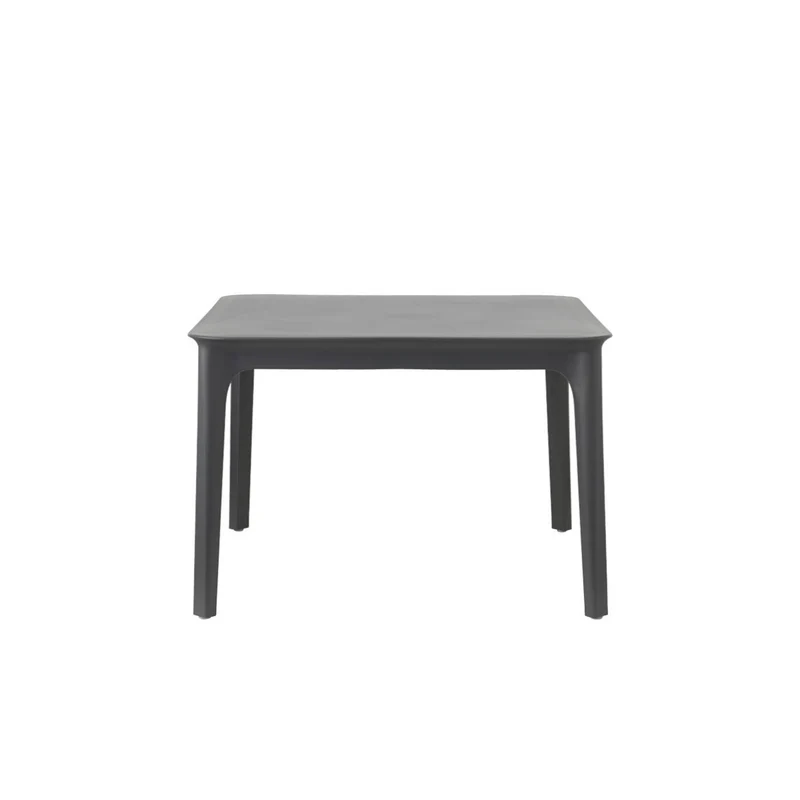 Gartentisch anthrazit, Kunststoff Beitstelltisch anthrazit, Gartentisch Kunststoff anthrazit, Maße 60x60 cm