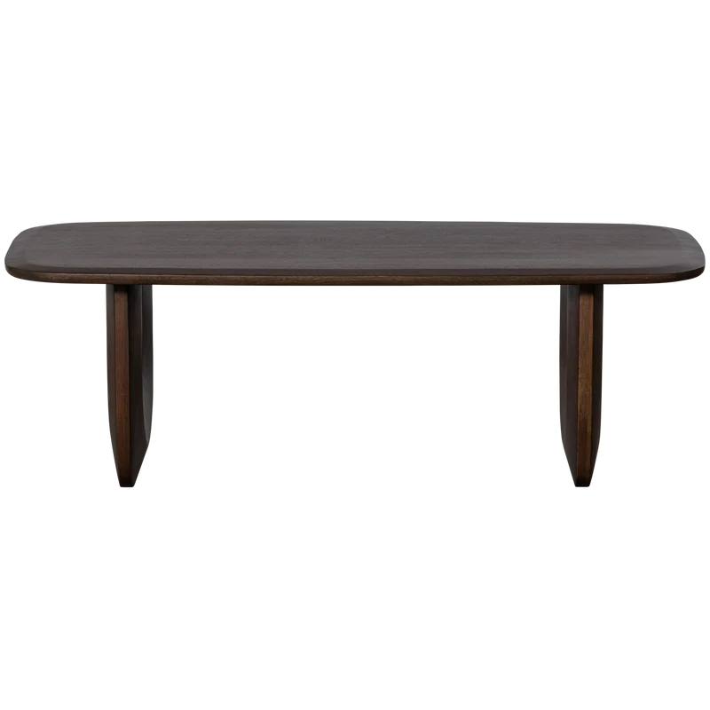 Frequent couchtisch mango holz walnuss 120x60 cm