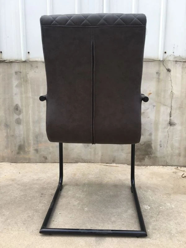 Schwingstuhl anthrazit, Stuhl anthrazit, Industriedesign Stuhl anthrazit, Freischwinger anthrazit