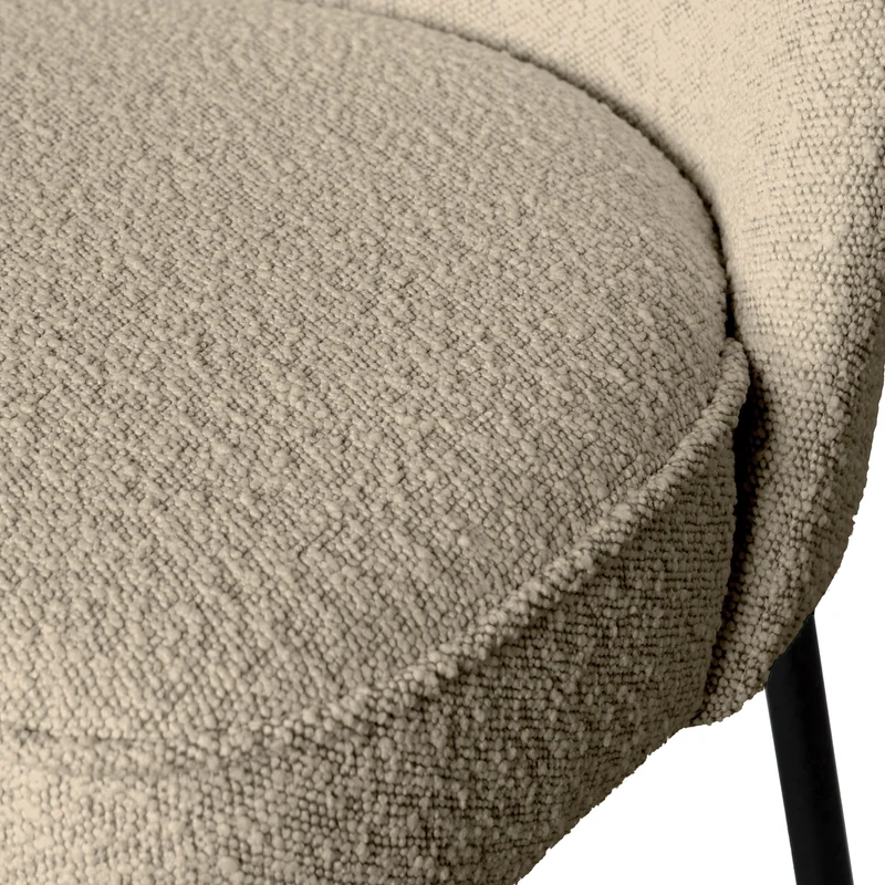 Vogue essbank bouclé beige