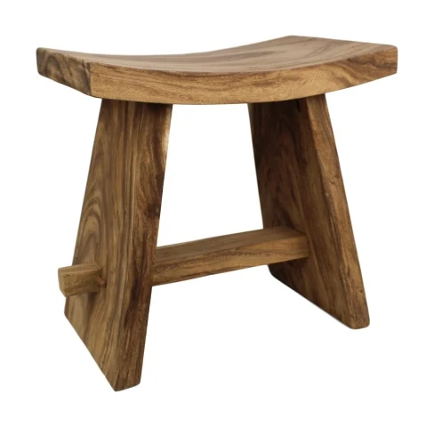 Hocker Holz braun, Holz Hocker vintage