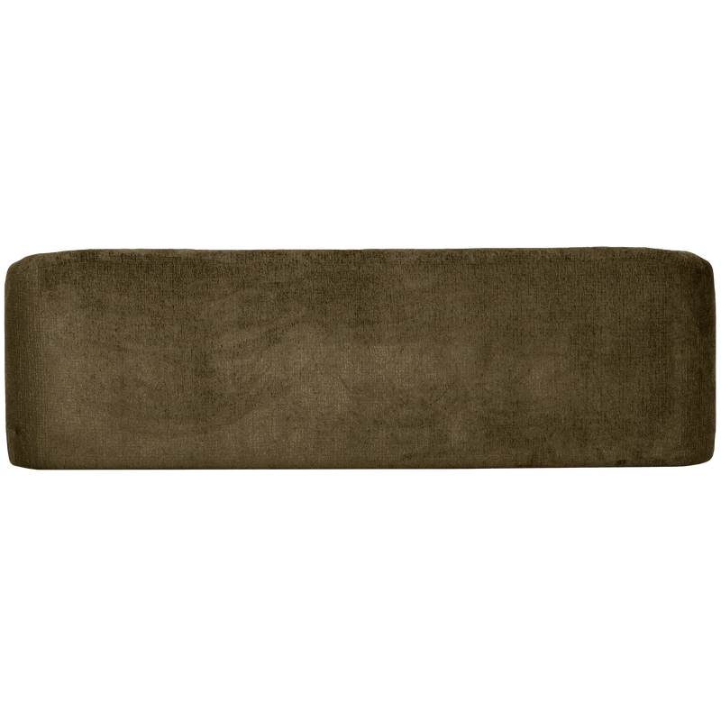 Sloping 3-sitzer sofa structure velvet bonsai