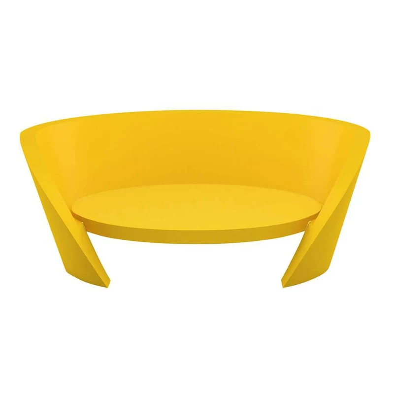 Gartenbank gelb, Bank gelb verschiedenen Farben, Outdoor Sofa gelb