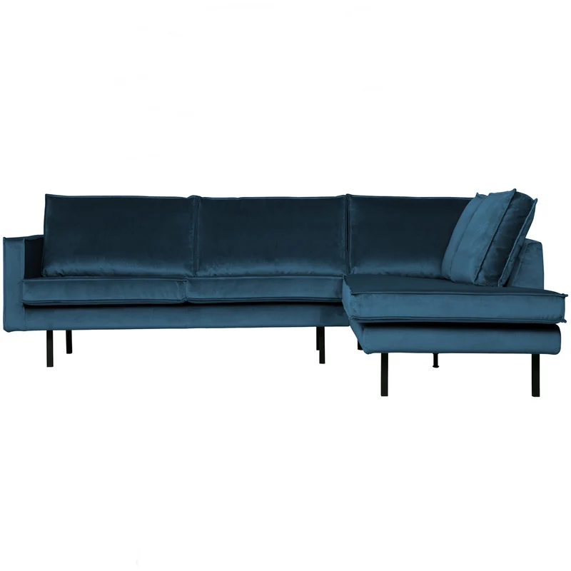 Rodeo fusshocker auf beine velvet blau