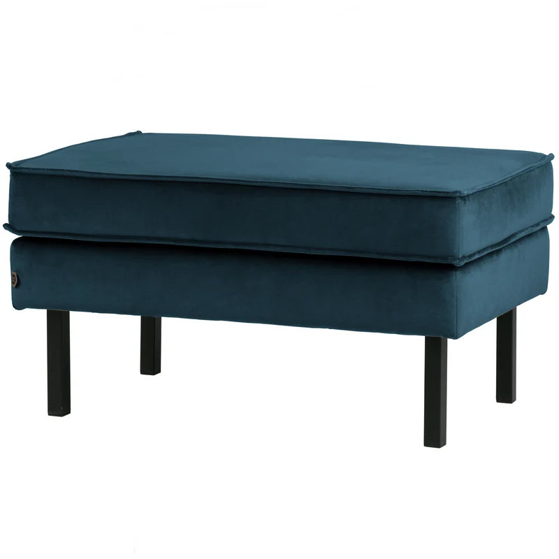 Rodeo fusshocker auf beine velvet blau
