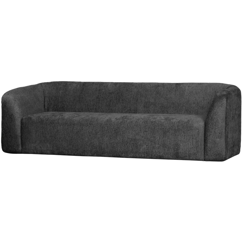 Sloping 3-sitzer sofa structure velvet mountain