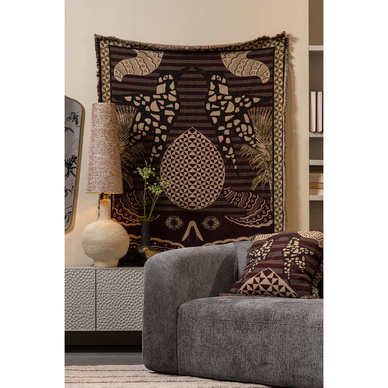 Sloping 3-sitzer sofa structure velvet mountain