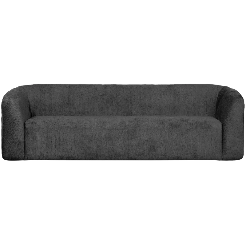 Sloping 3-sitzer sofa structure velvet mountain
