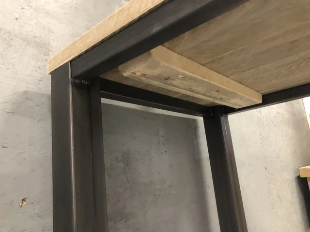 Bartisch Industriedesign, Bartisch Altholz, Breite 140 cm