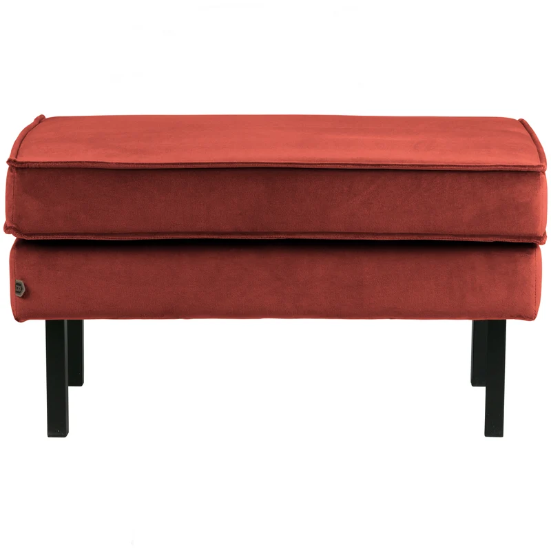 Rodeo fusshocker auf beine velvet kastanie