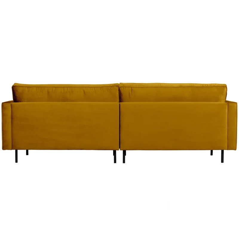 Rodeo classic 3-sitzer sofa velvet ochre