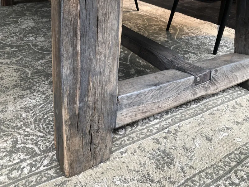 Esstisch Altholz Eiche Landhaus, Tisch Alteiche Landhausstil, Esstisch Alteiche, Länge 280 cm
