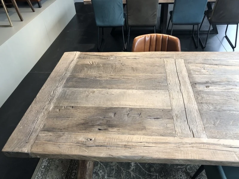 Esstisch Altholz Eiche Landhaus, Tisch Alteiche Landhausstil, Esstisch Alteiche, Länge 280 cm