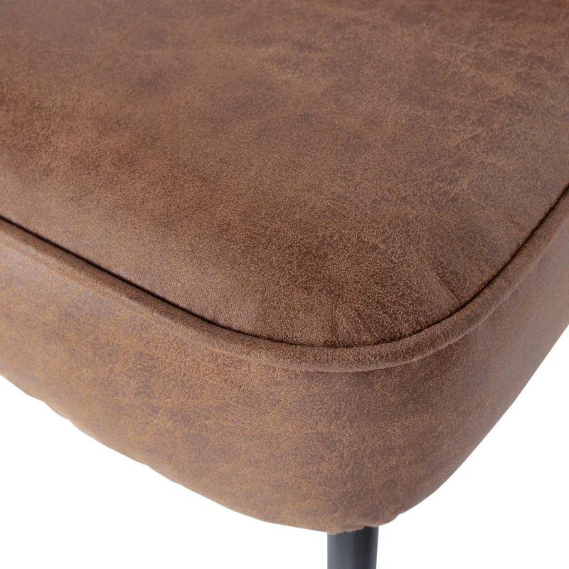 Vogue essbank ecoleder cognac