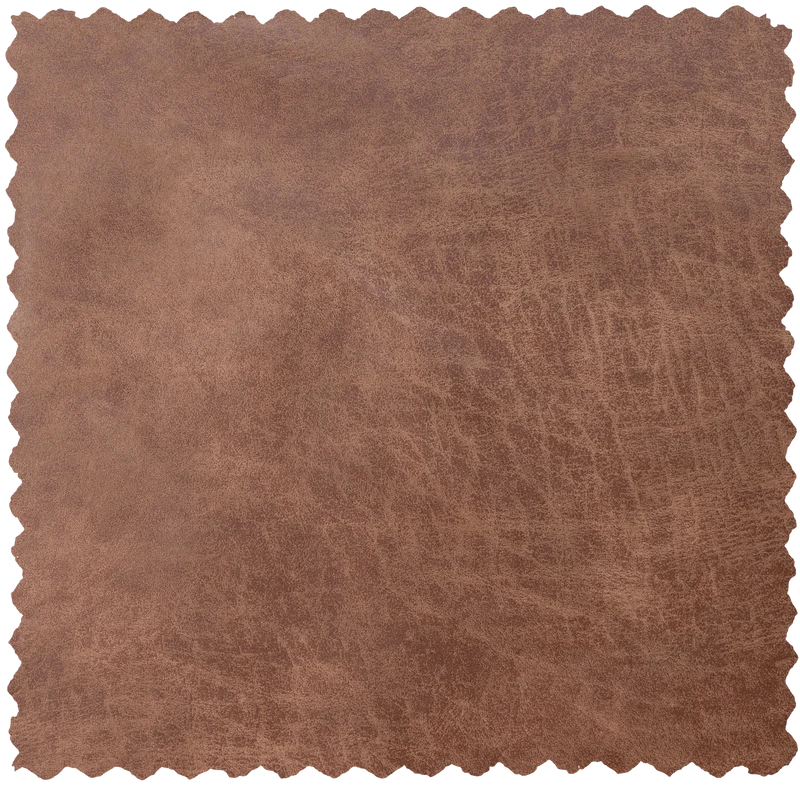 Statement puff ecoleder cognac