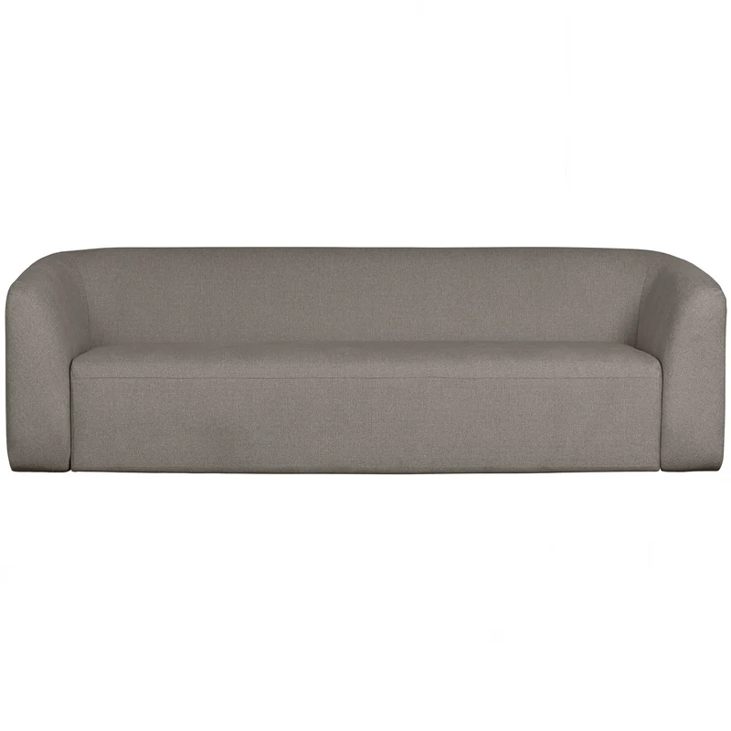 Sloping 3-sitzer sofa grau melange