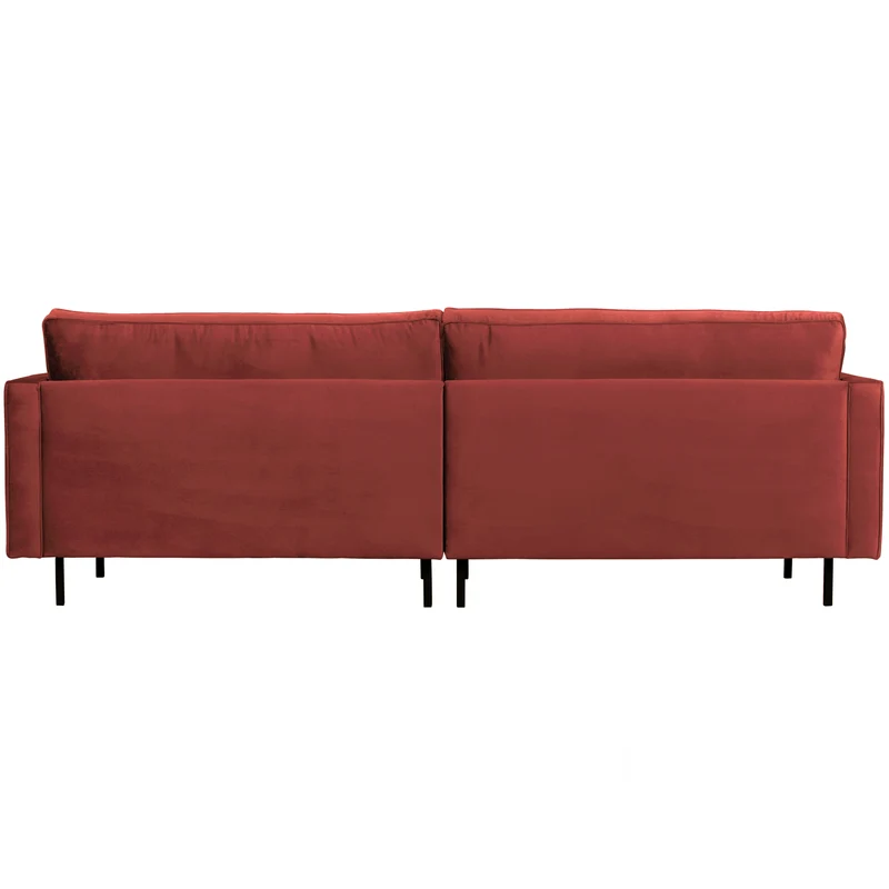 Rodeo classic 3-sitzer sofa velvet kastanie