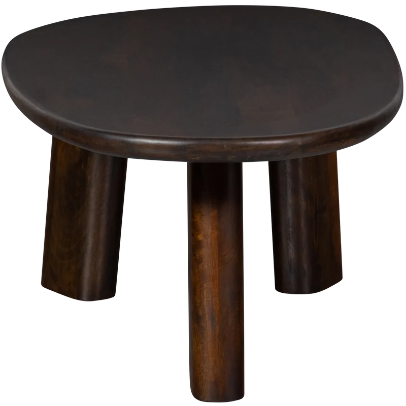 Roundly couchtisch mango holz walnuss