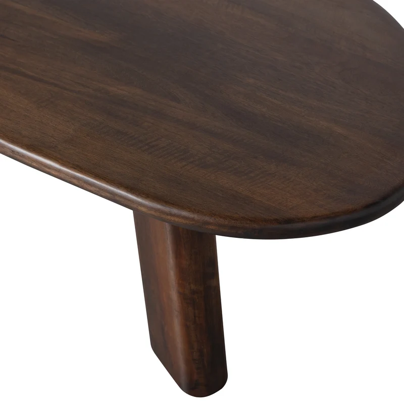Roundly couchtisch mango holz walnuss