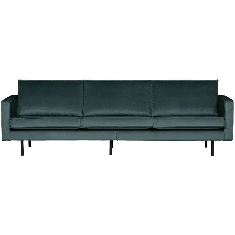 Rodeo sofa 3-sitzer velvet teal