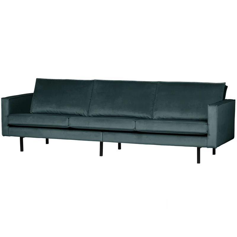 Rodeo sofa 3-sitzer velvet teal