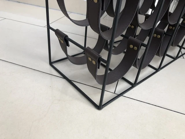 Weinregal Metall Gestell, Höhe 112 cm