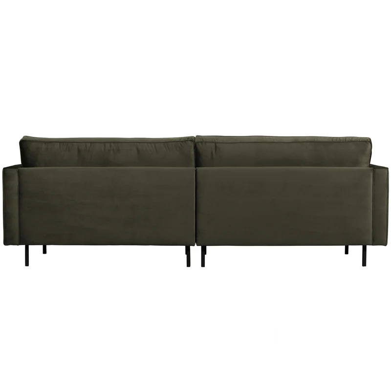 Rodeo classic 3-sitzer sofa velvet dunkelgrün