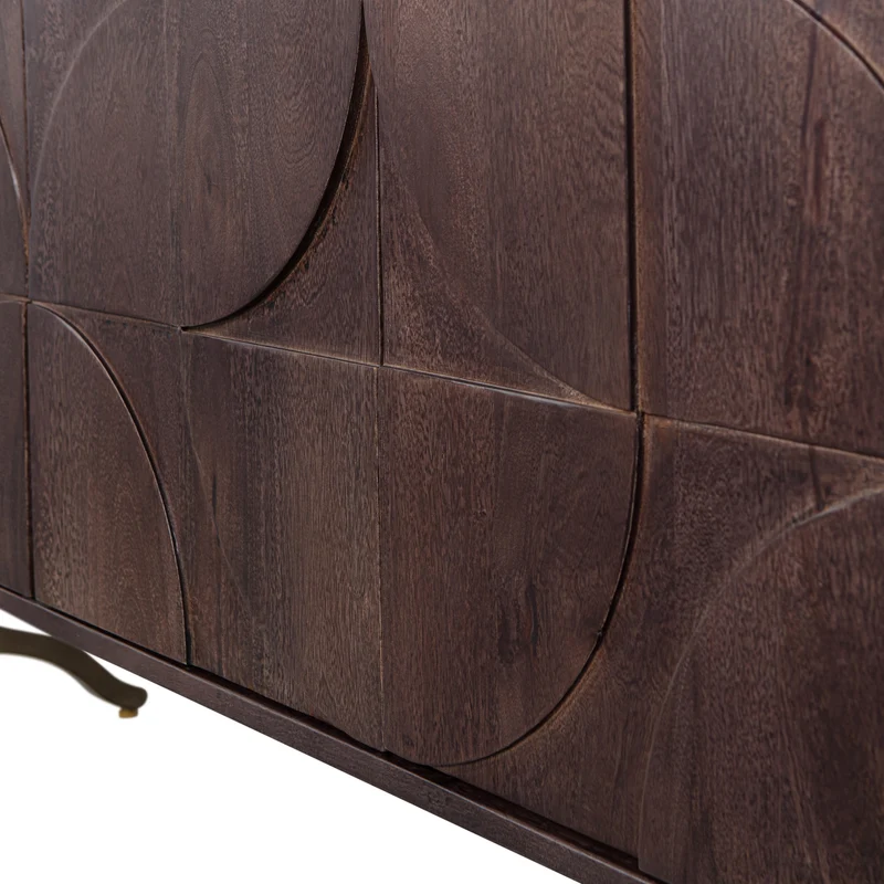 Draw sideboard mangoholz walnuss
