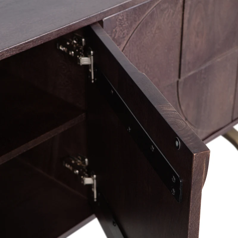 Draw sideboard mangoholz walnuss