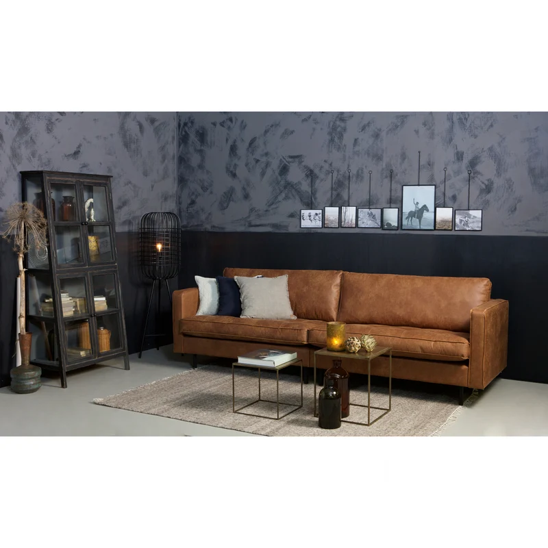 Rodeo classic sofa 3-sitzer ecoleder cognac
