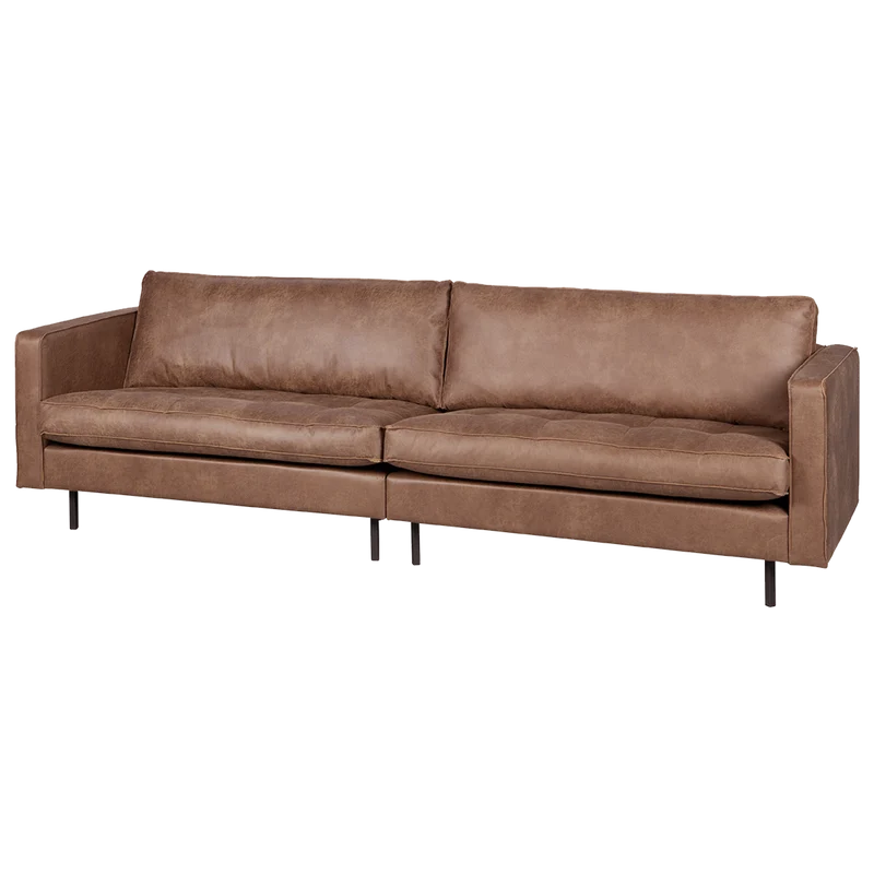 Rodeo classic sofa 3-sitzer ecoleder cognac