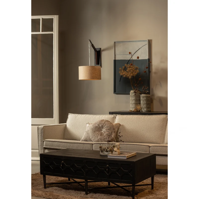 Rodeo sofa 3-sitzer bouclé natur