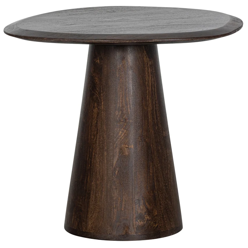 Posture beistelltisch mangoholz walnuss