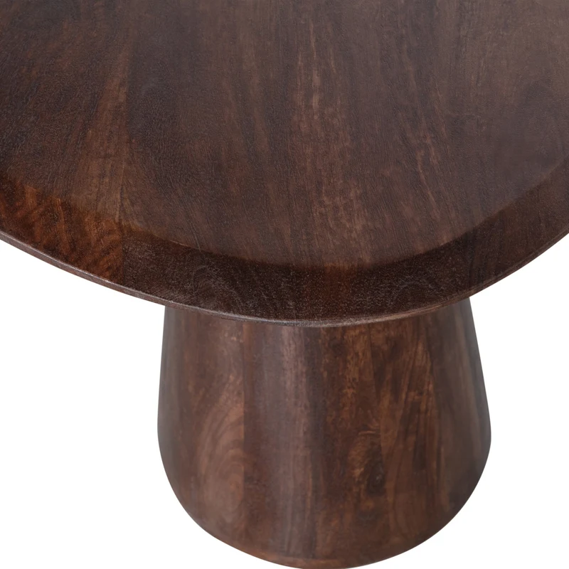 Posture beistelltisch mangoholz walnuss