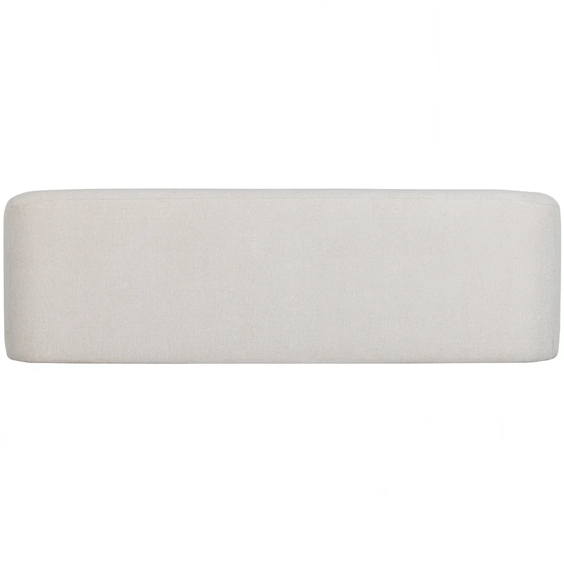 Sloping 3-sitzer sofa pearl melange