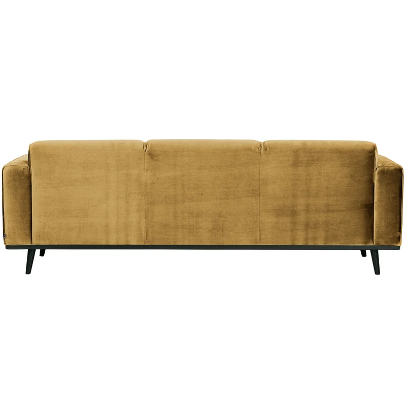 Statement 3-sitzer 230 cm samt honig gelb