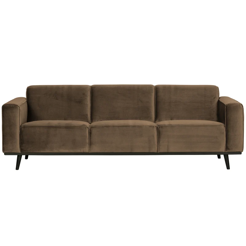 Statement 3-sitzer 230 cm samt taupe