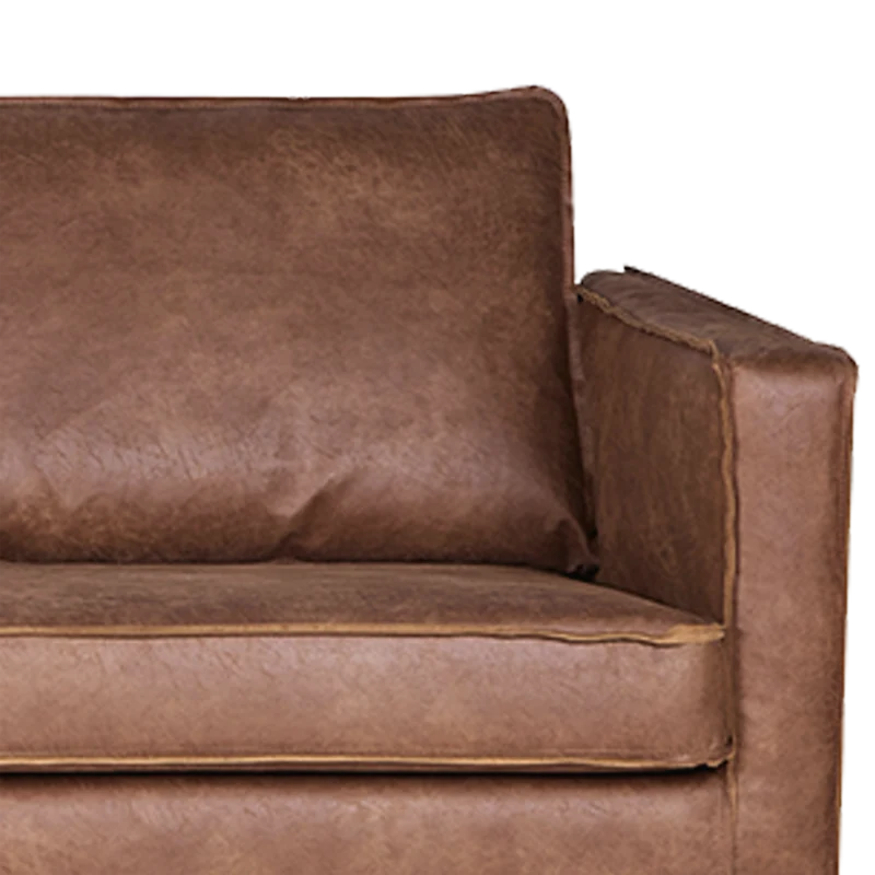 Rodeo 3-sitzer sofa ecoleder cognac