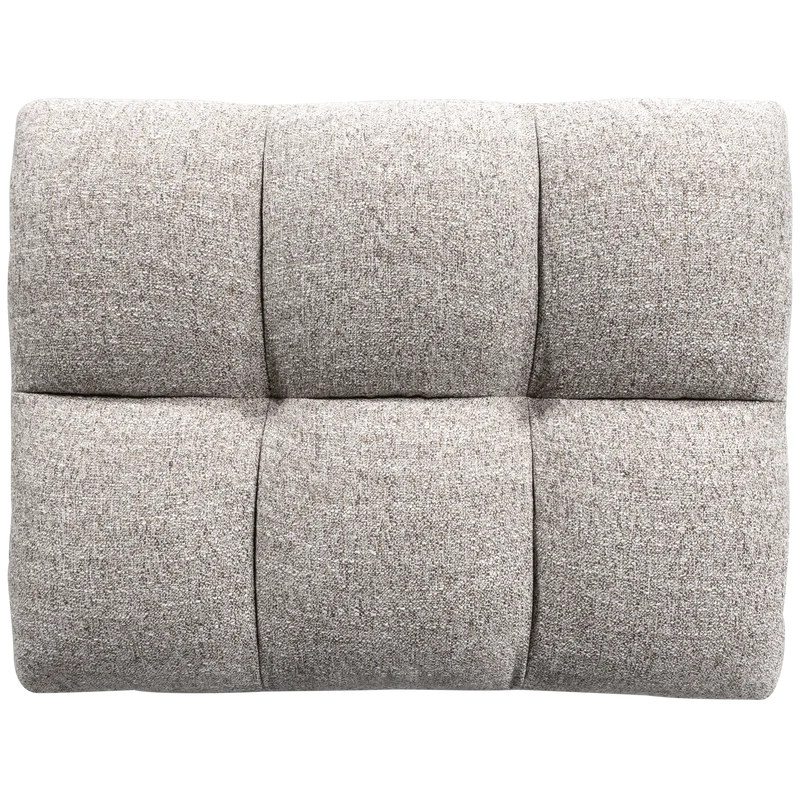 Allure hocker gewebtes natur melange