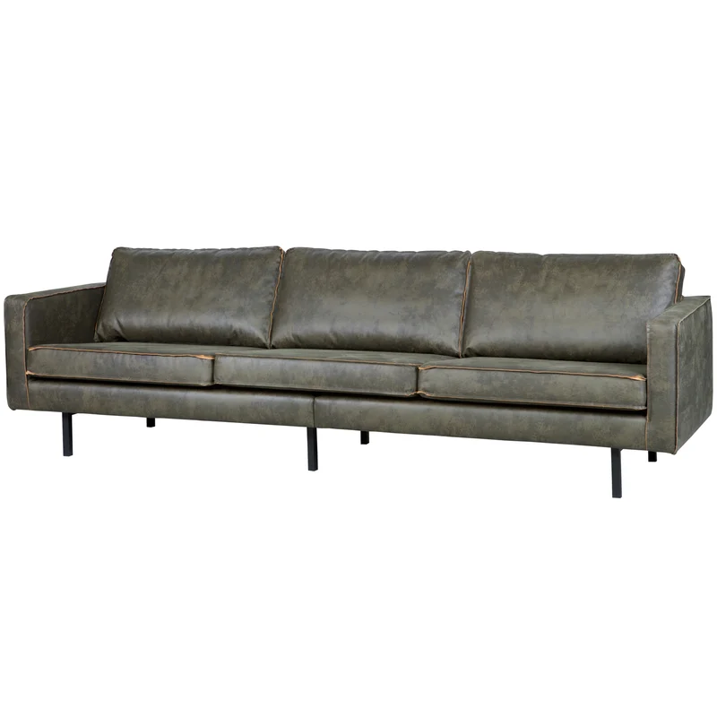 Rodeo 3-sitzer sofa ecoleder army