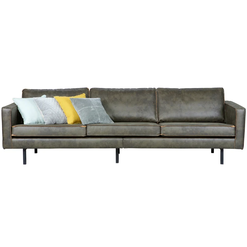 Rodeo 3-sitzer sofa ecoleder army