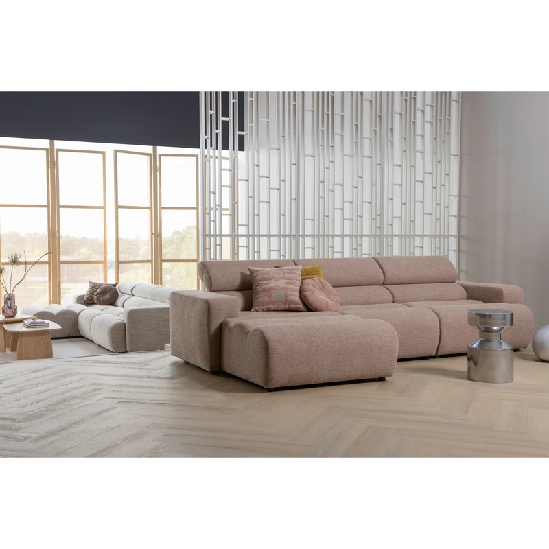 Ferry beistelltisch metall chrome
