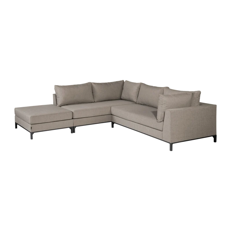 Sicilië garten loungeset links taupe