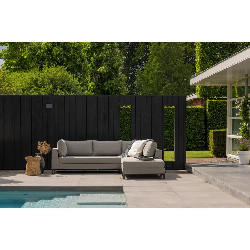 Sicilië garten loungeset links taupe