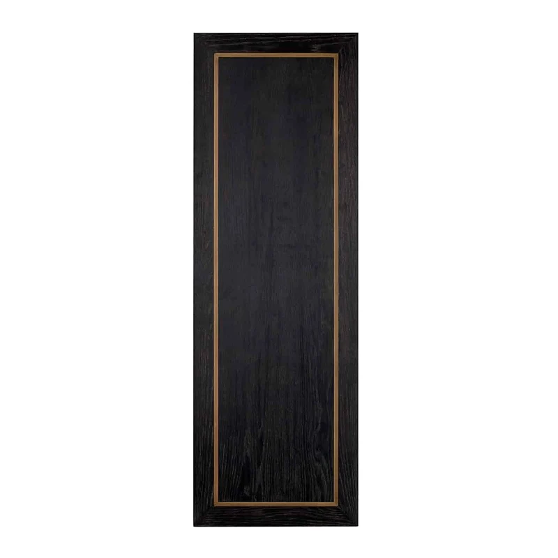 Konsole schwarz, Konsolentisch schwarz Eiche furniert, Breite 150 cm